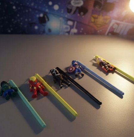 أقلام الأبطال الخارقين(مارفل)